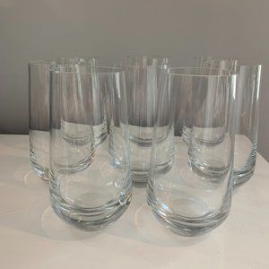 Calvin Klein non-leaded crystal water glasses